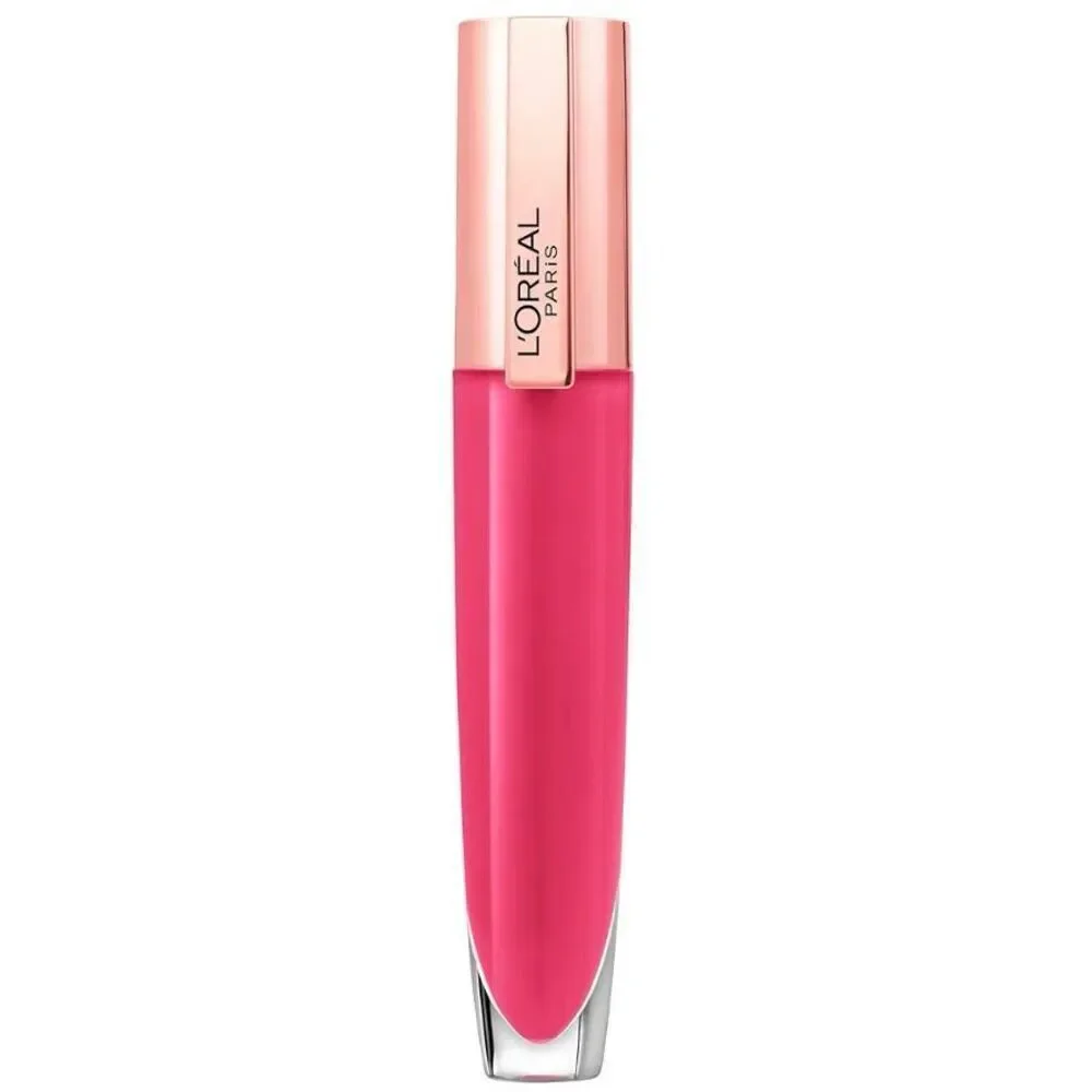 NWT L'Oreal Paris 80 Sublime Magenta Pink Glow Paradise Hydrating Lip Balm Gloss